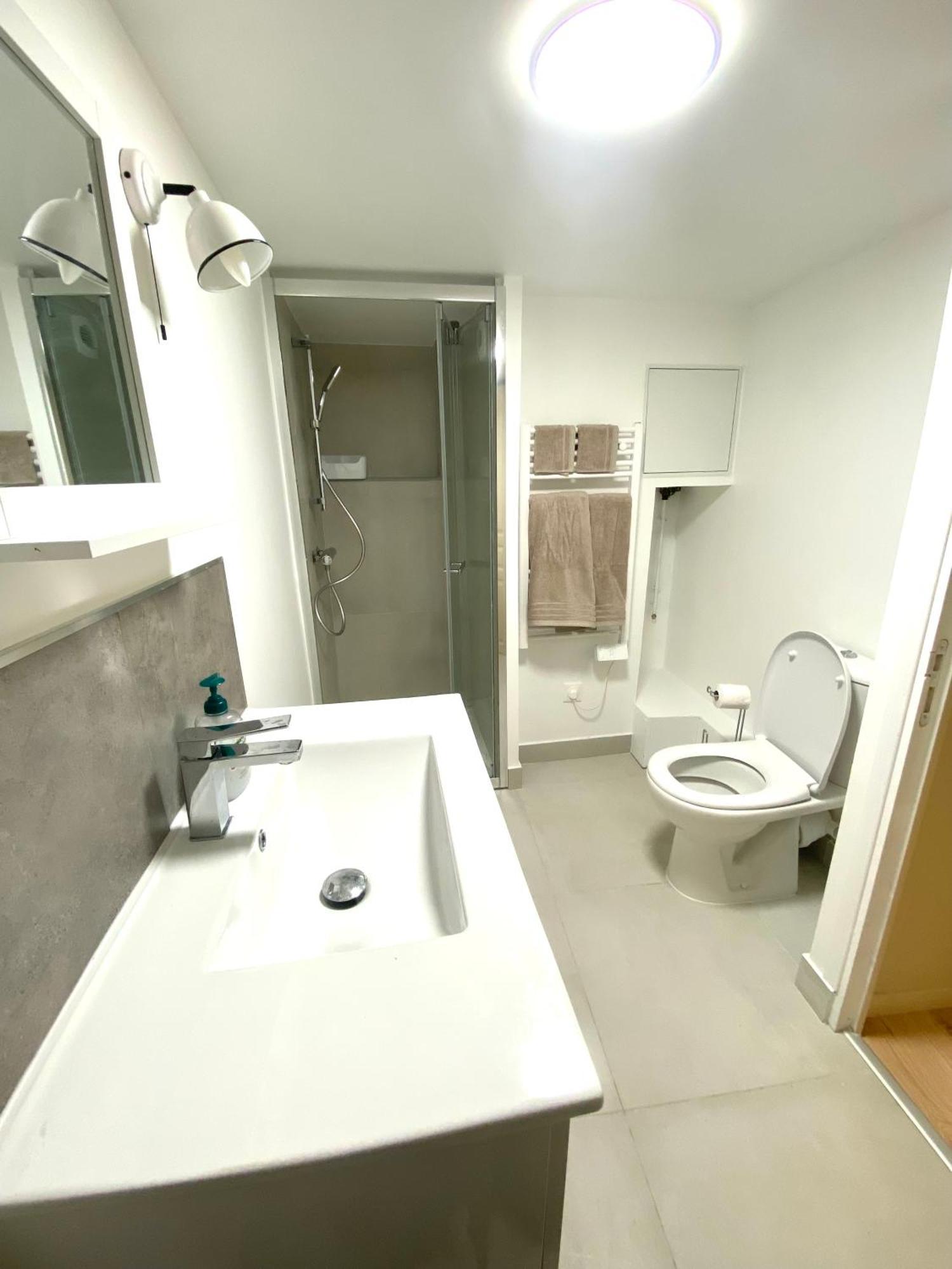 Charmant Appartement A Herblay Centre, Proche Gare, 22 Min De Paris St Lazare מראה חיצוני תמונה